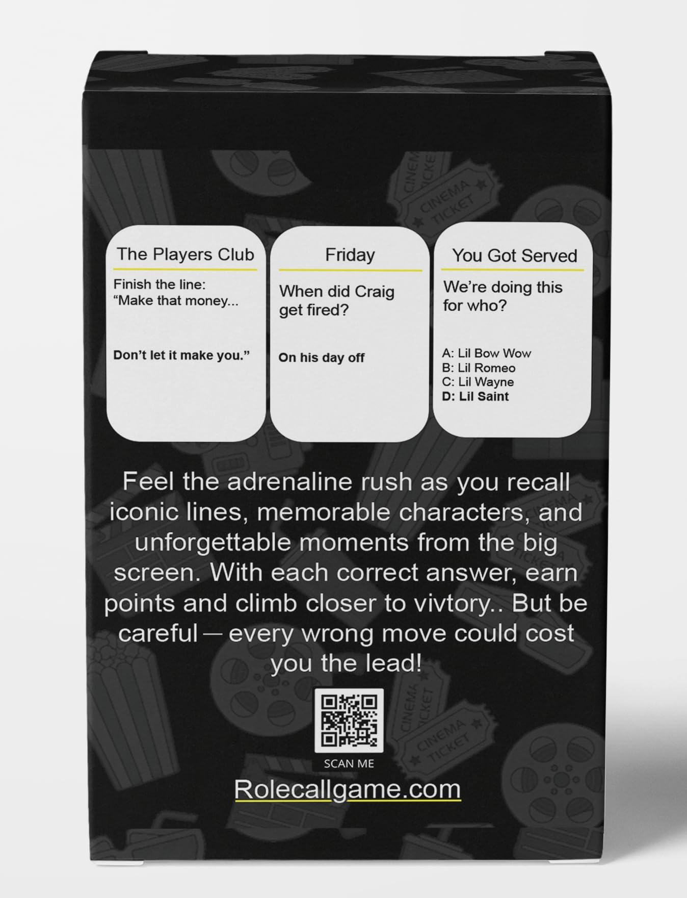 CP TIME Role Call: Blackbuster Edition — Movie Trivia for Adults & Family Nights