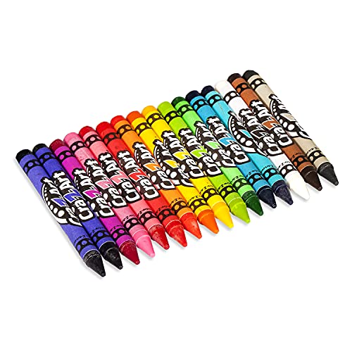 Cra-Z-Art 16-Count Crayons – Bold, Non-Toxic Colors for Ages 3+