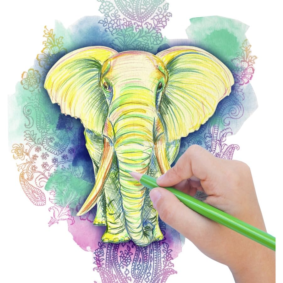 Cra-Z-Art 36-Color Pencils Set – Pre-Sharpened, Non-Toxic Back-to-School Art Kit for Kids