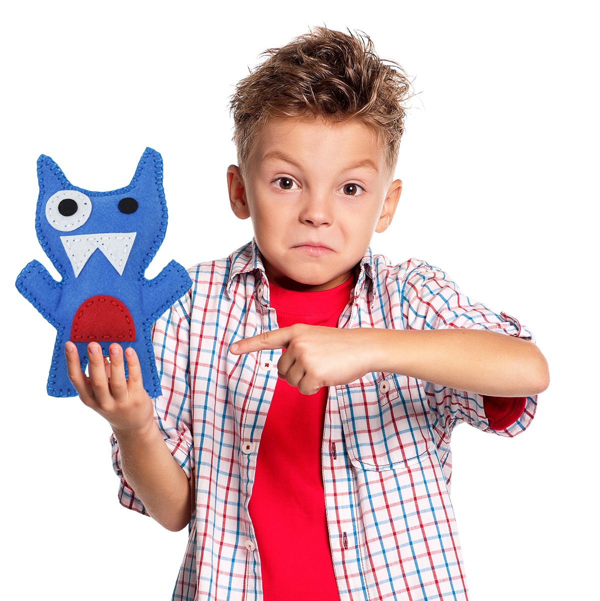 Little Monsters Sewing Kit by CRAFT KIT — Beginner Craft for Kids 7–13
