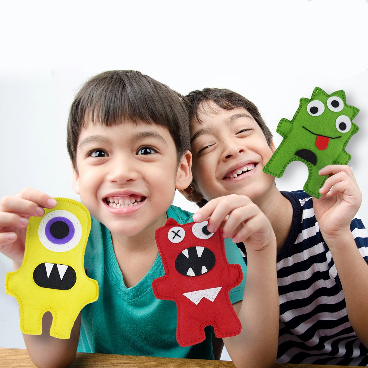 Little Monsters Sewing Kit by CRAFT KIT — Beginner Craft for Kids 7–13