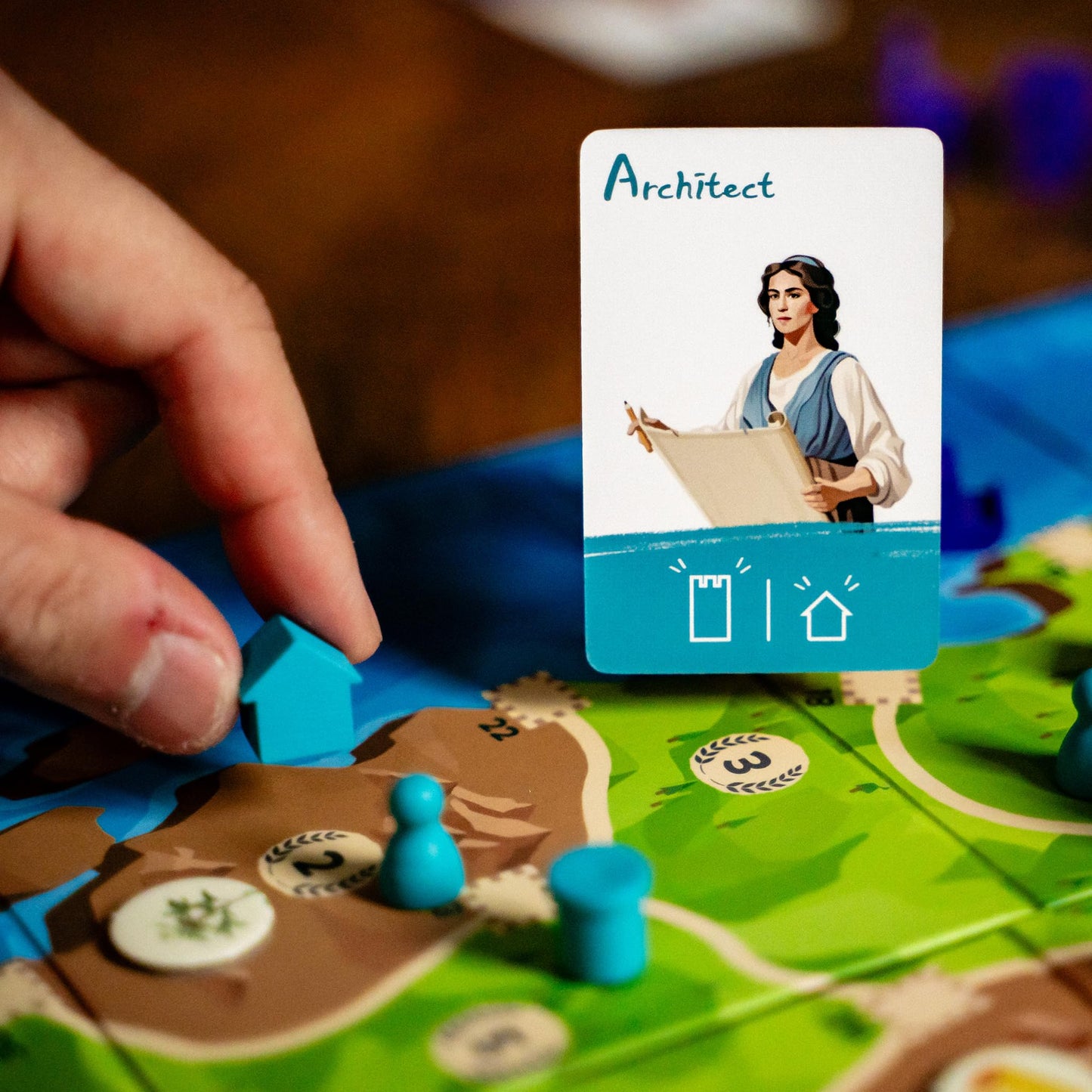 Crafty Games Sardegna Gateway: Area Control Board Game by Stefan Dorra | 30 Min, 2-4 Players