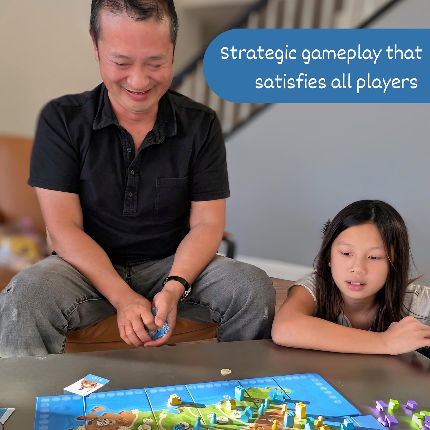 Crafty Games Sardegna Gateway: Area Control Board Game by Stefan Dorra | 30 Min, 2-4 Players