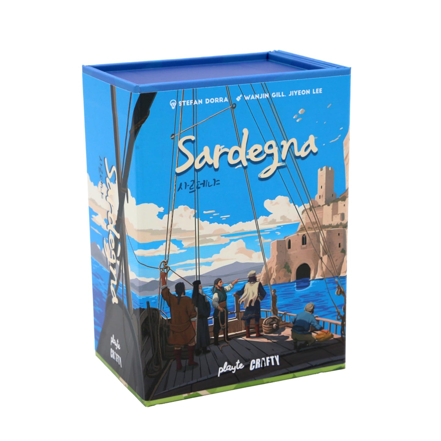 Crafty Games Sardegna Gateway: Area Control Board Game by Stefan Dorra | 30 Min, 2-4 Players