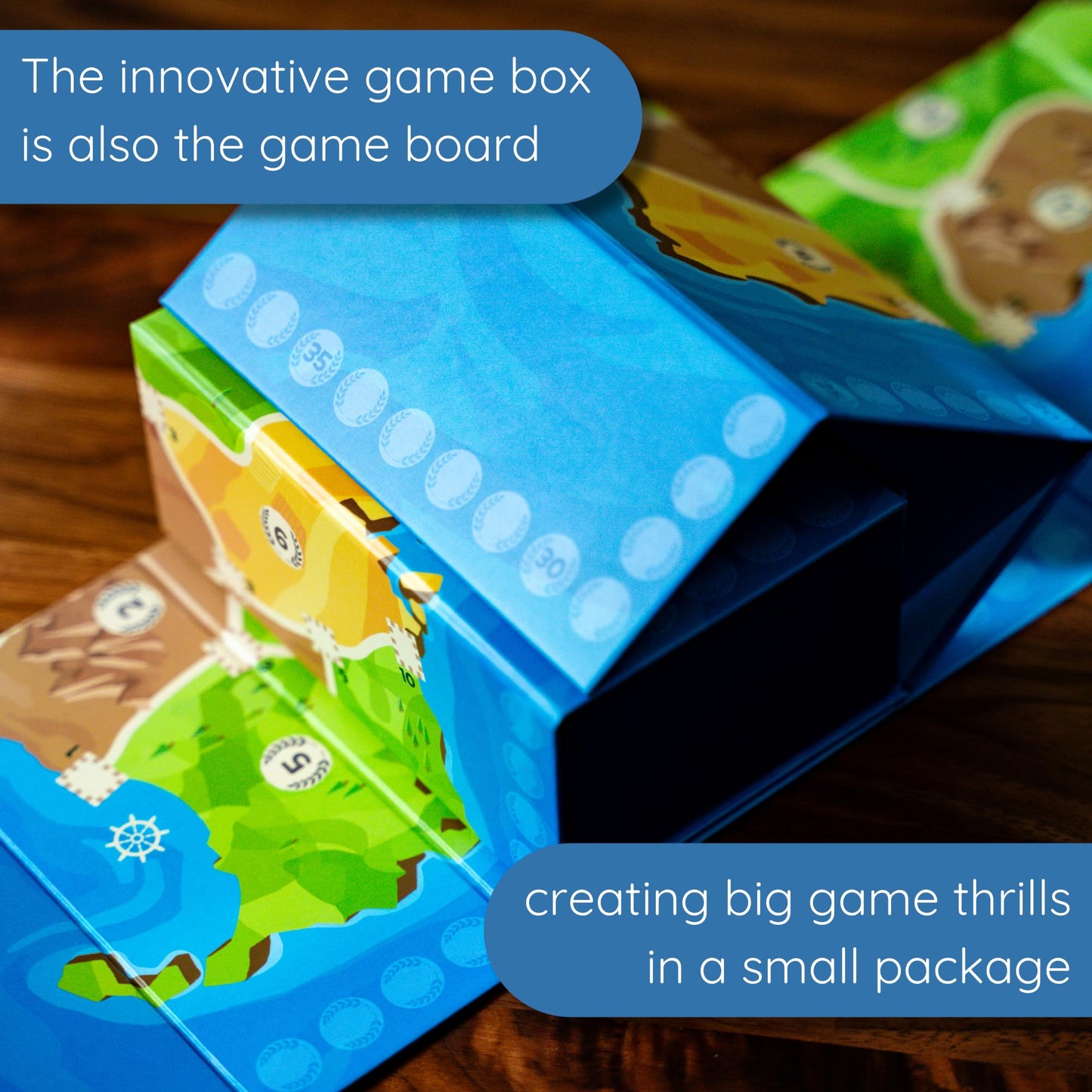 Crafty Games Sardegna Gateway: Area Control Board Game by Stefan Dorra | 30 Min, 2-4 Players