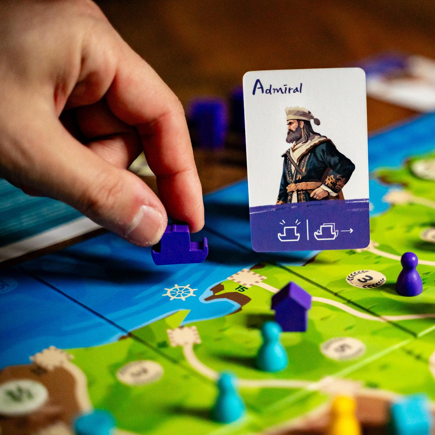 Crafty Games Sardegna Gateway: Area Control Board Game by Stefan Dorra | 30 Min, 2-4 Players