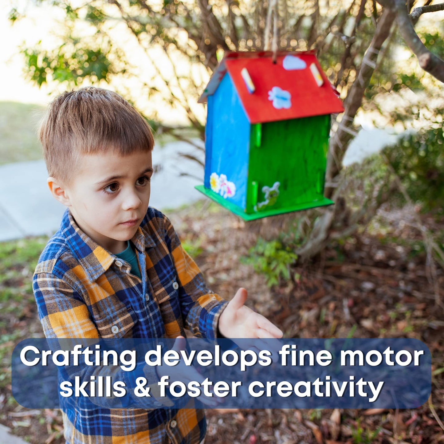 Crafty HappiToys: 12 DIY Bird House Kits for Kids to Build & Paint