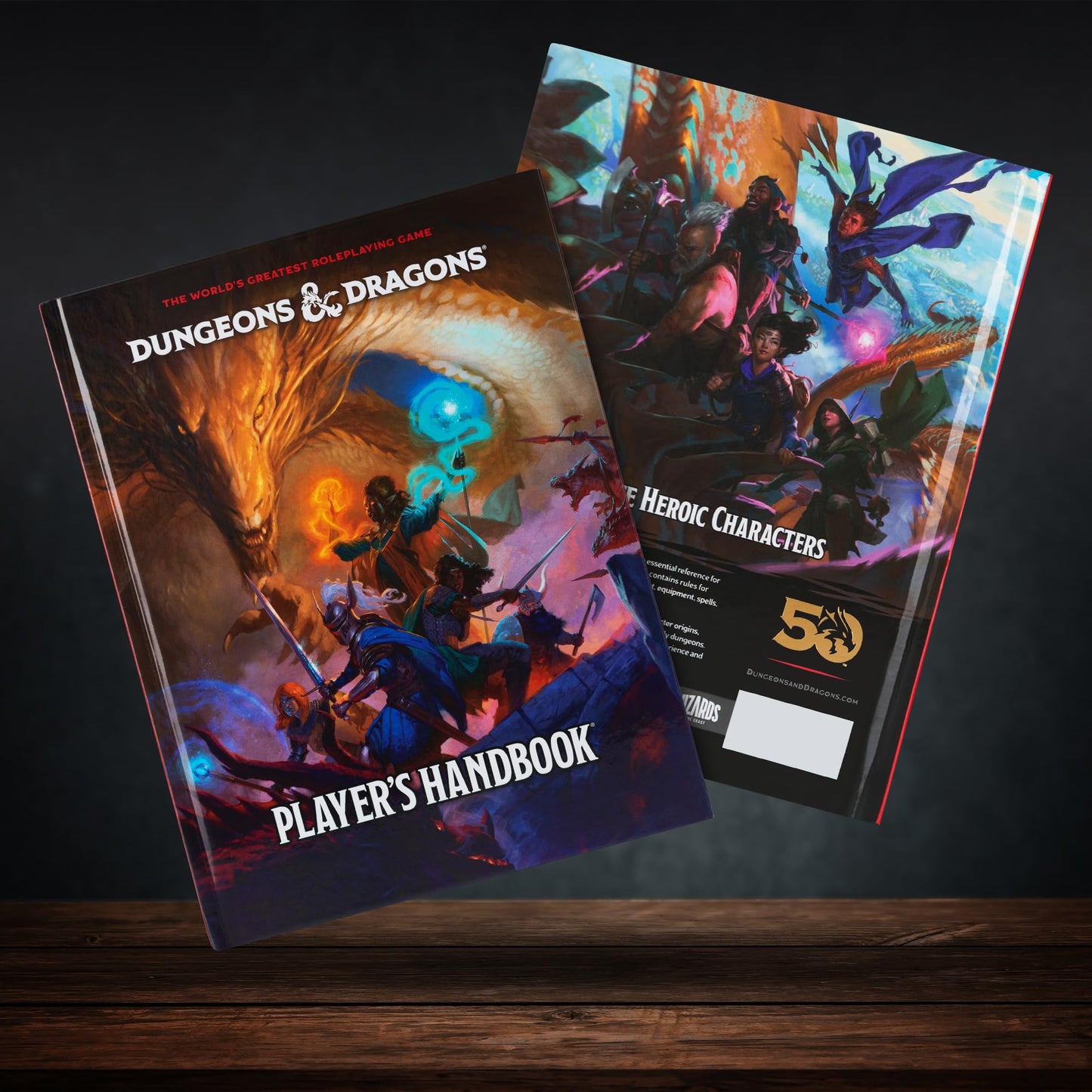 CraftyCrocodile 2024 D&D Player's Handbook Bundle + Dice Sets & Printable Kit