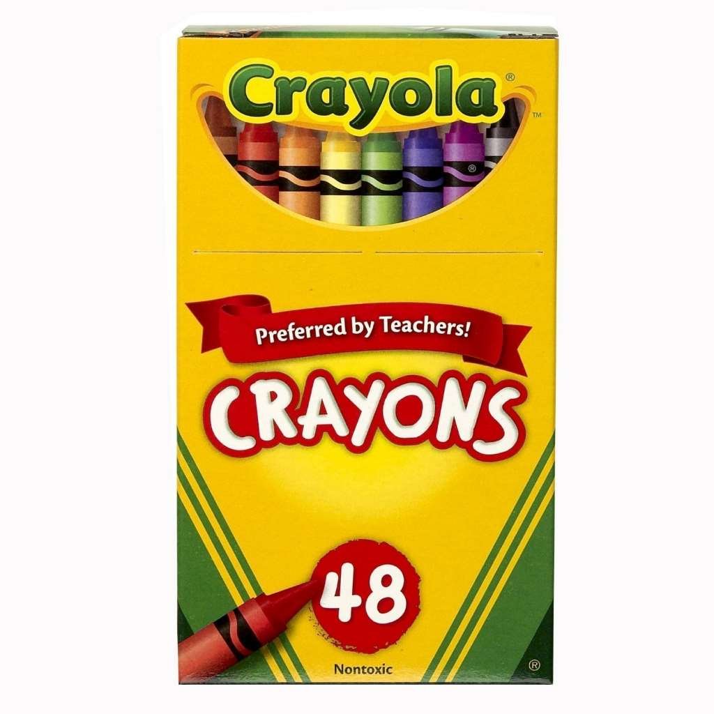 Crayola 48ct Crayons (Pack of 2) – 96 Colors for School & Creative Projects