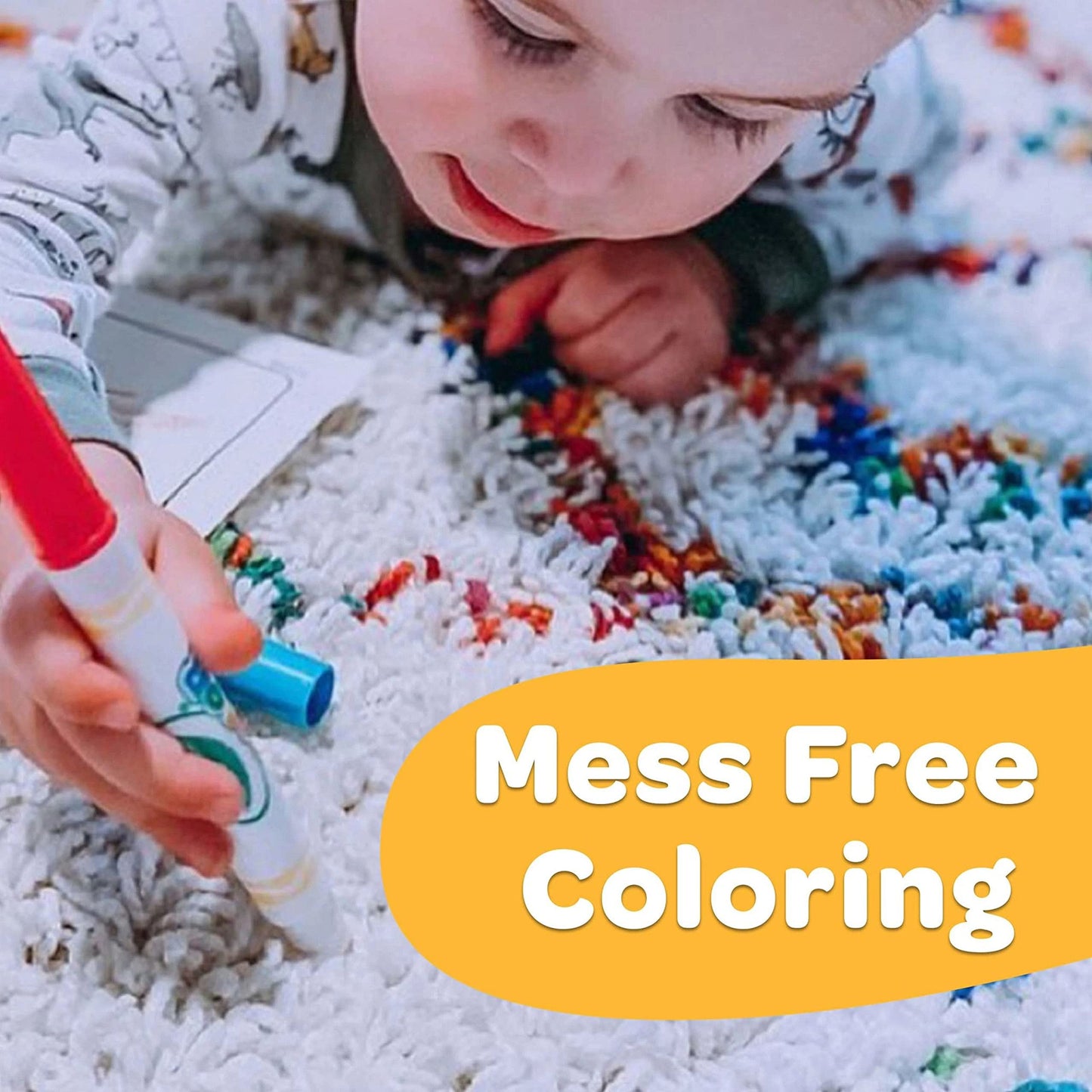 Crayola Baby Shark Color Wonder Travel Activity Pad — Mess-Free On-The-Go Coloring for Kids 3+
