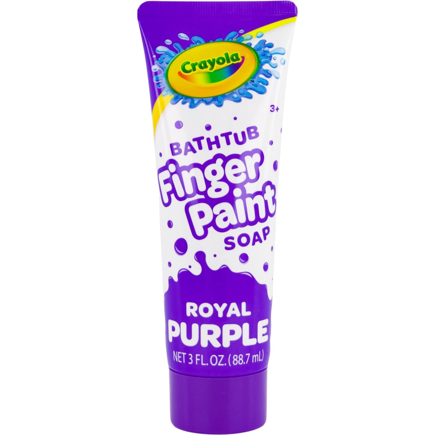 Crayola Bathtub Fingerpaint 5-Color Variety Pack – Washable Bath Paint Tubes (3 oz)