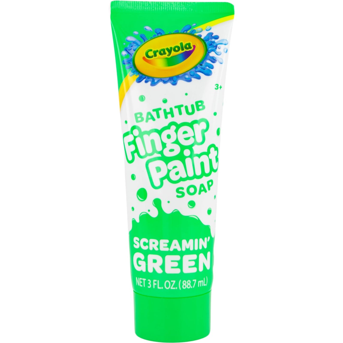 Crayola Bathtub Fingerpaint 5-Color Variety Pack – Washable Bath Paint Tubes (3 oz)