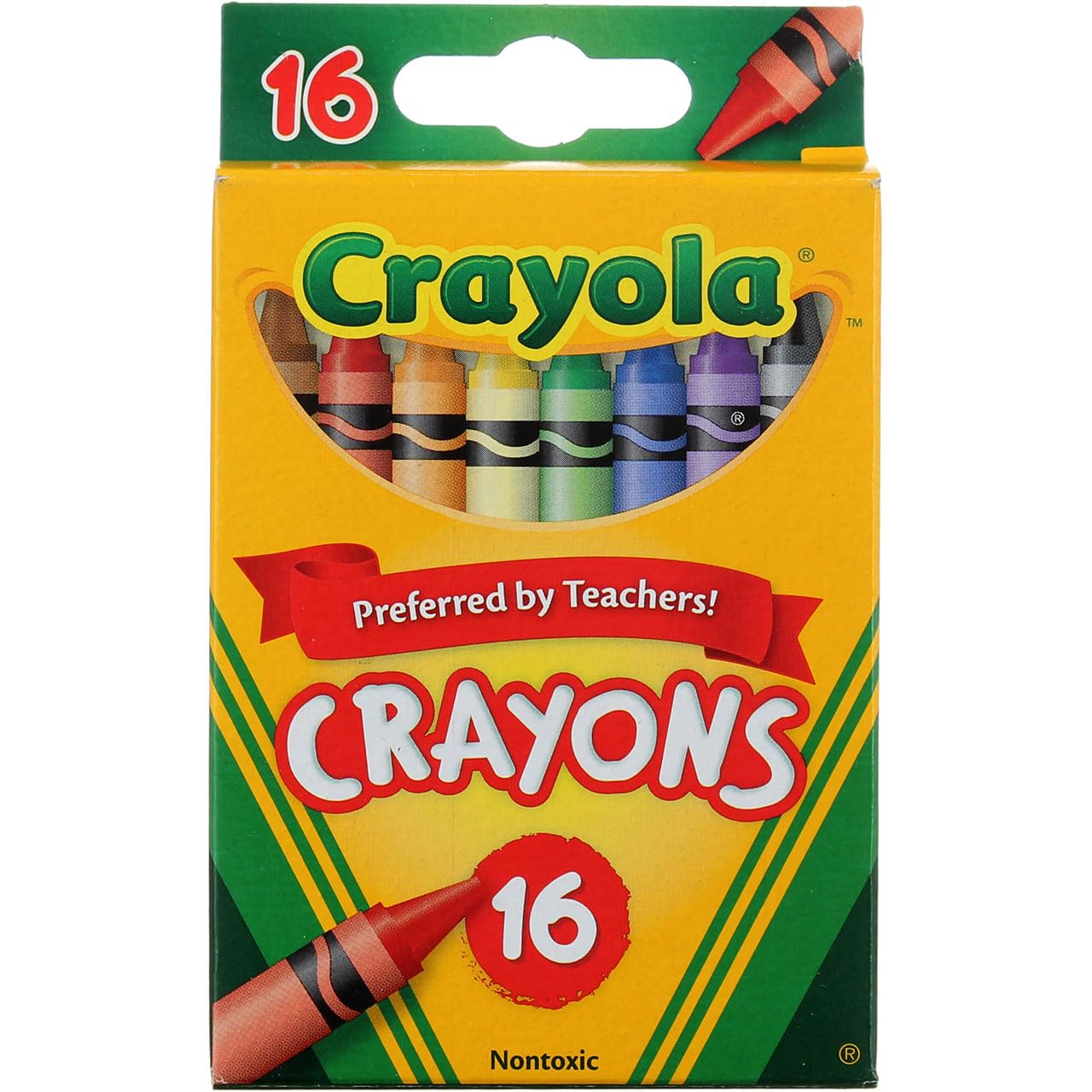 Crayola Classic Color Pack Crayons – 16 Colors per Pack, Pack of 24