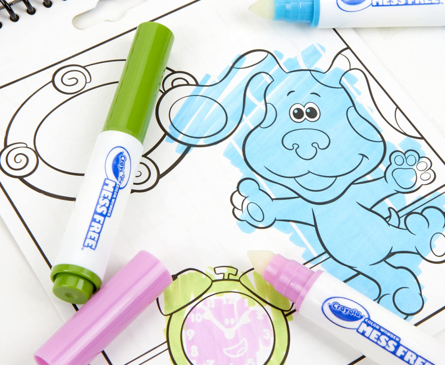 Crayola Blues Clues Color Wonder Activity Pad – Mess Free Coloring for Kids