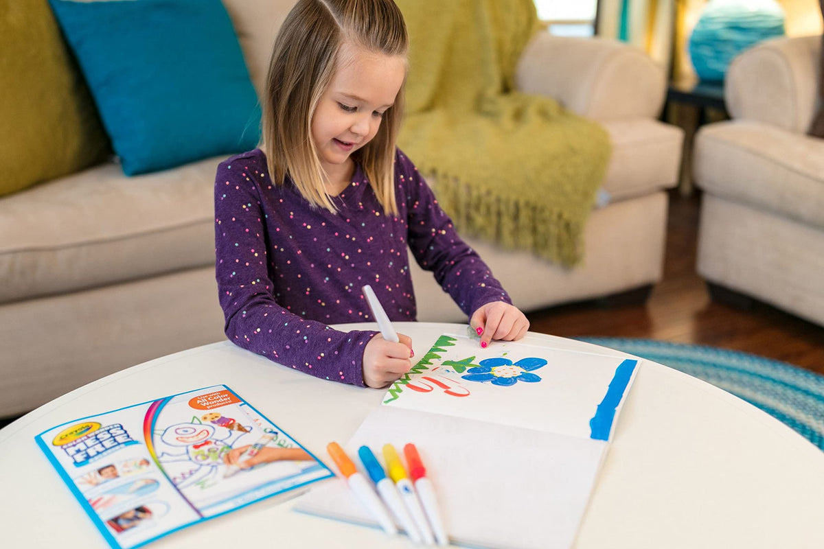 Crayola Color Wonder Paintbrush Pens & Paper – Mess-Free Toddler Painting Set