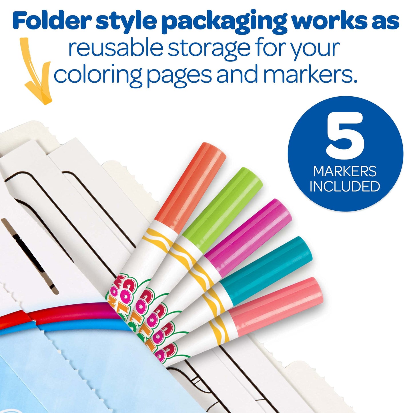 Crayola Color Wonder Prehistoric Pals: Mess-Free Dinosaur Coloring for Toddlers