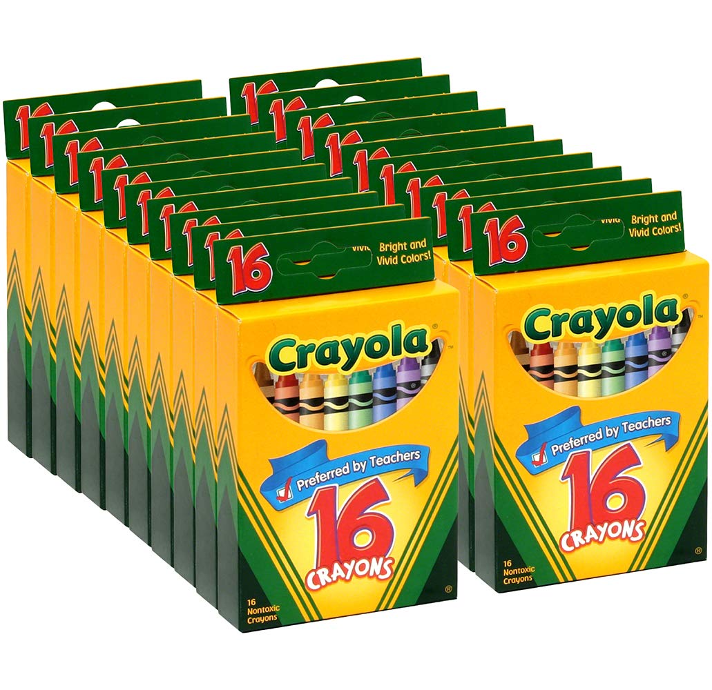Crayola Crayon 16PK BX – Classic Color Pack for Creative Coloring