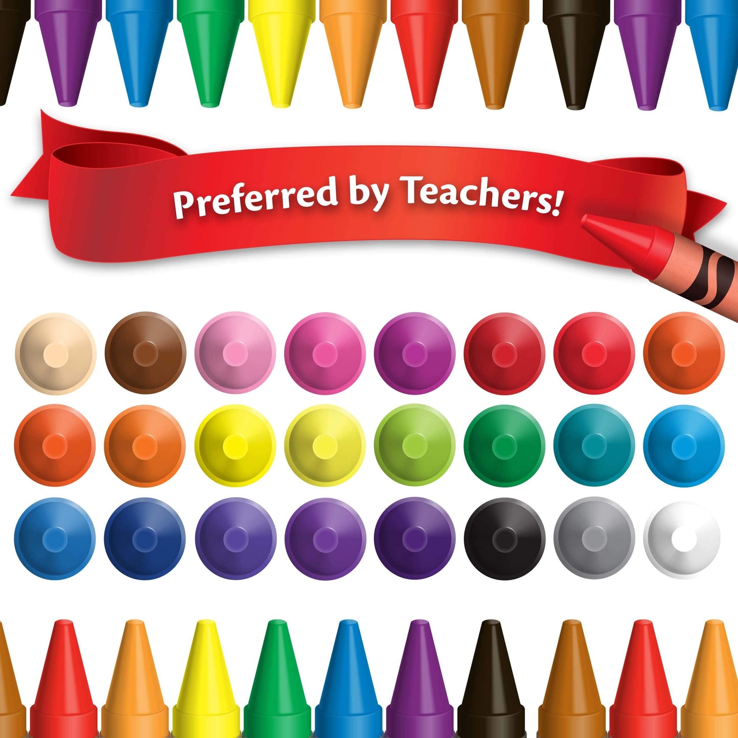 Crayola Bulk Crayons - 12 Packs of 24-Count Colors