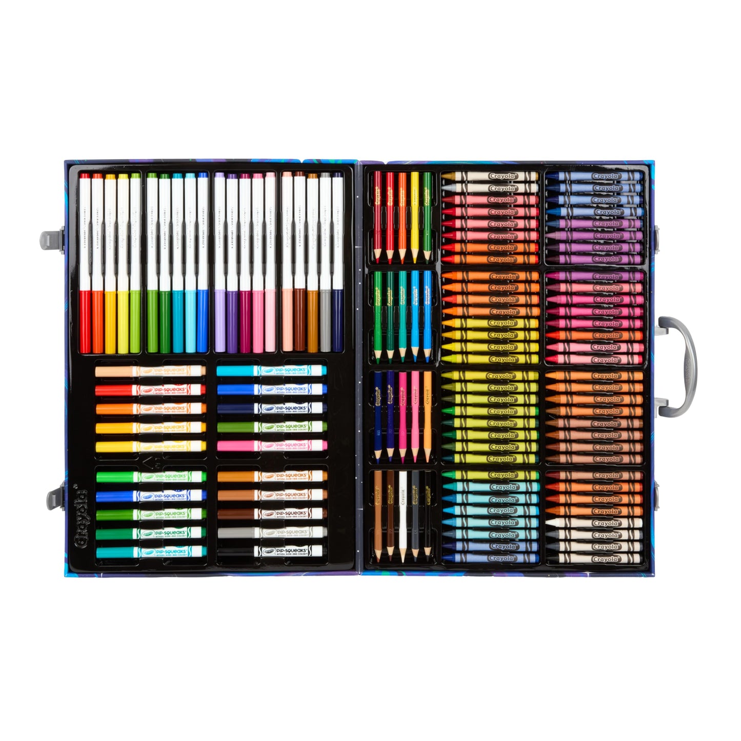 Crayola Inspiration Art Case Space Coloring Set (140pcs) – Kids Art Kit, Easter Gifts, Ages 5+, Amazon Exclusive