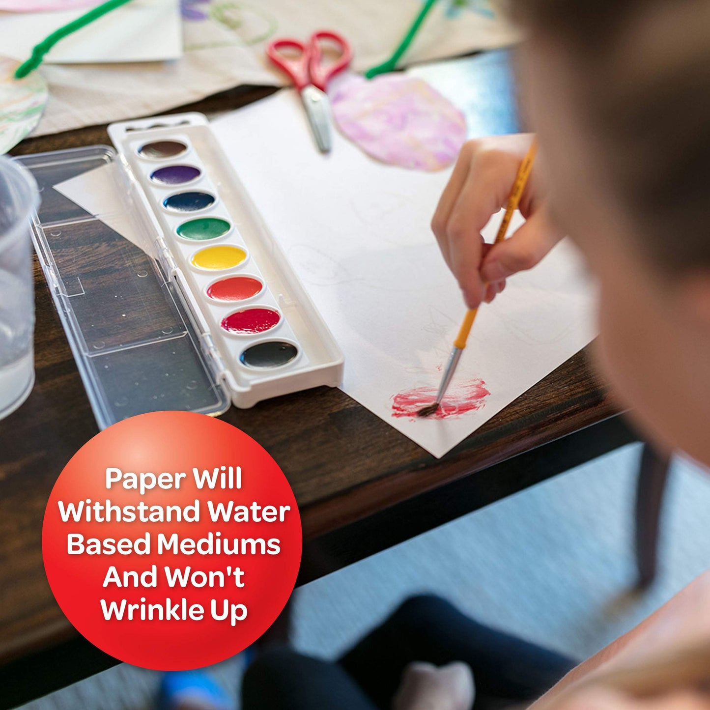Crayola Giant Marker & Watercolor Pad (25 Sheets) – 12x16 in