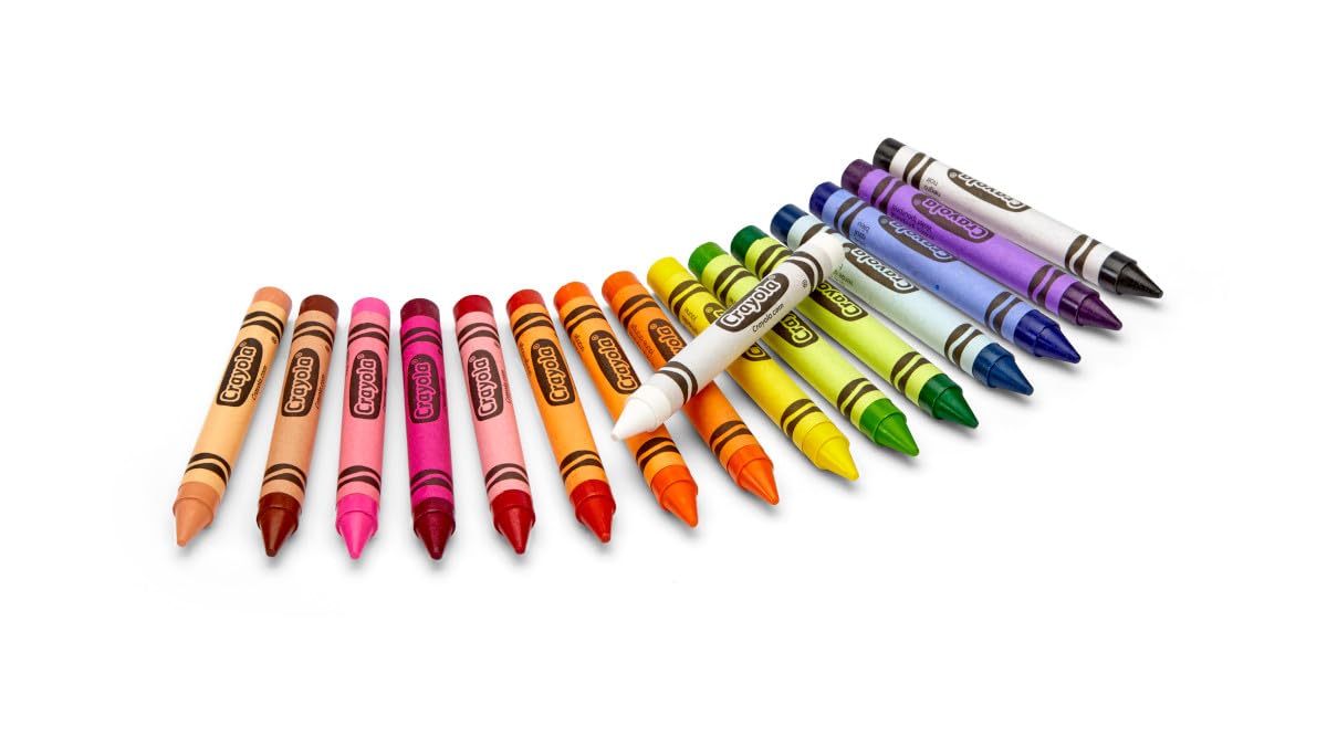 Crayola Large Crayons, Classic Colors – 16 Count | Non-Toxic for Kids