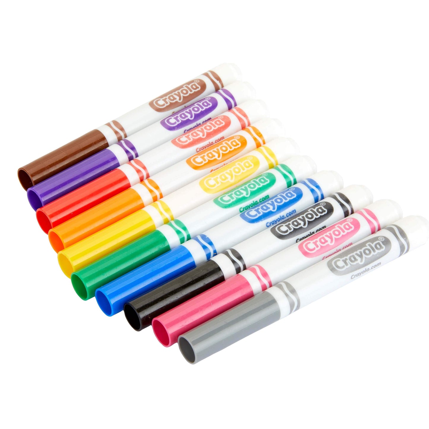 Crayola Broad Line Markers (12pk) – Vibrant Bulk Markers for Classroom & Home