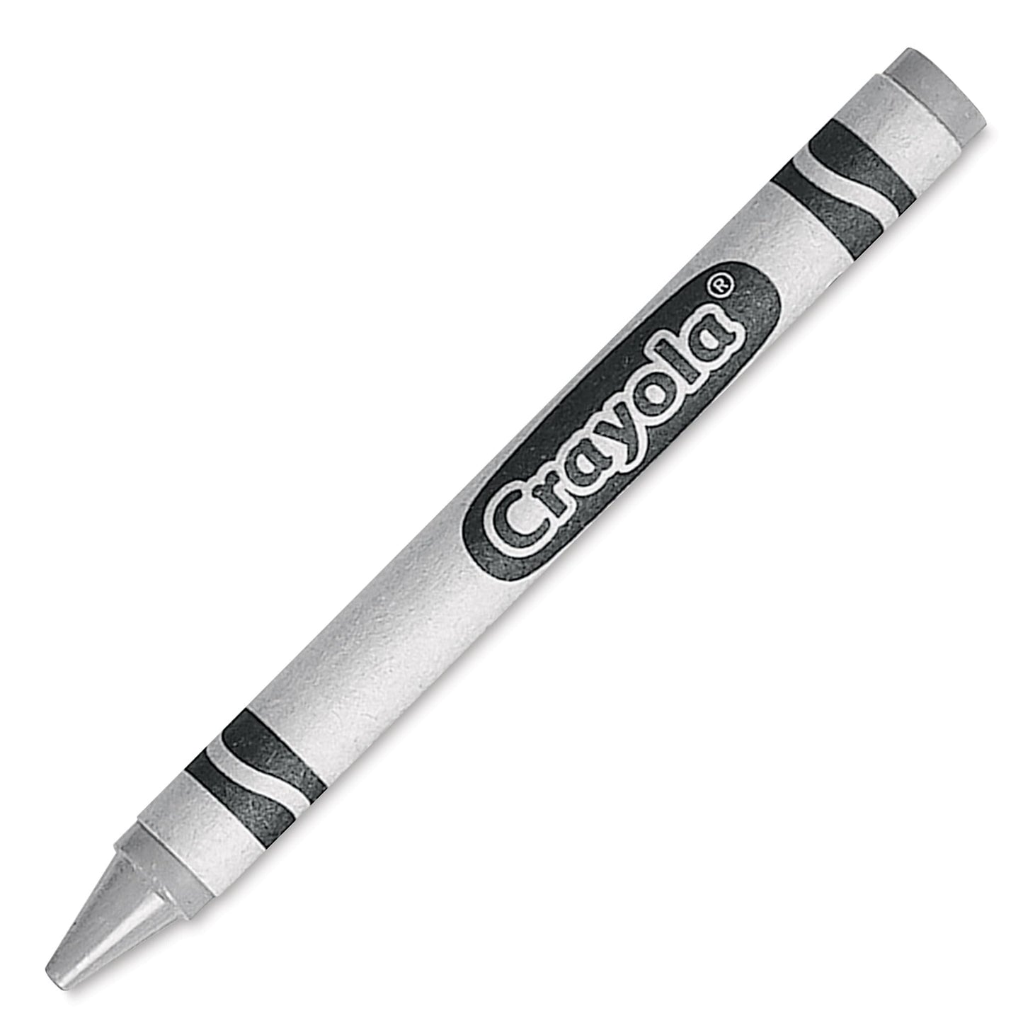 Crayola Metallic Silver Crayons – 12-Count Bulk Crayon Set