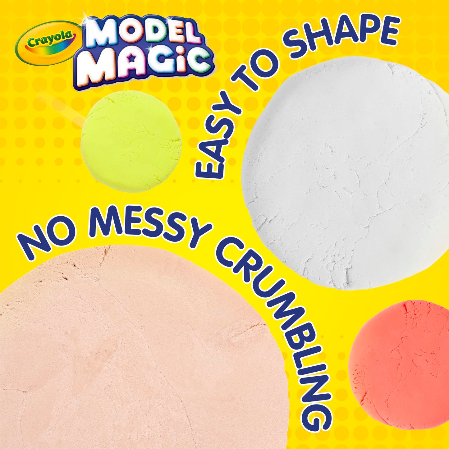 Crayola Model Magic Bisque (4 oz) – Air-Drying Modeling Clay for Kids’ Crafts