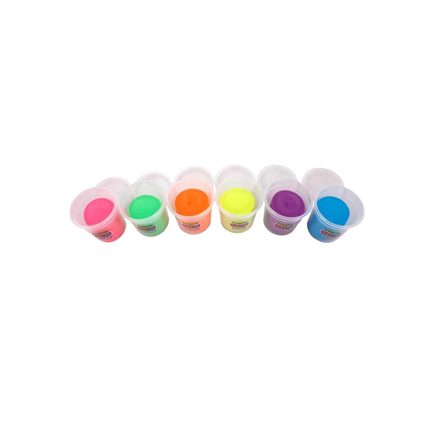 Crayola Neon Dough 20pk x 3oz – Non-Toxic Neon Play Dough for Classrooms, Parties & Creative Fun