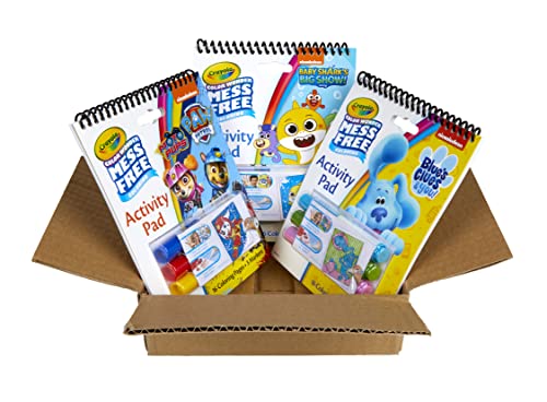 Crayola Nickelodeon Color Wonder Activity Pad Bundle (3 Pack) – Mess-Free Coloring for Kids