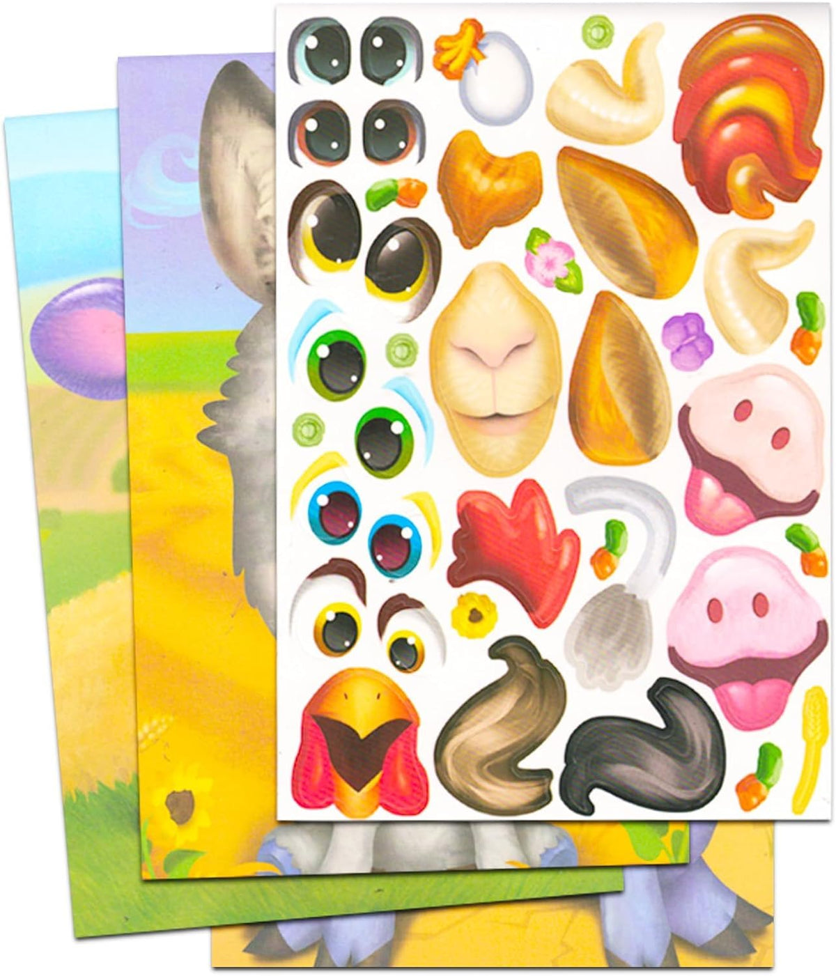 Crayola Coloring Books for Kids Learning Set Bundle - 7-Piece Animal Coloring Activity Books, Crayons & Stickers