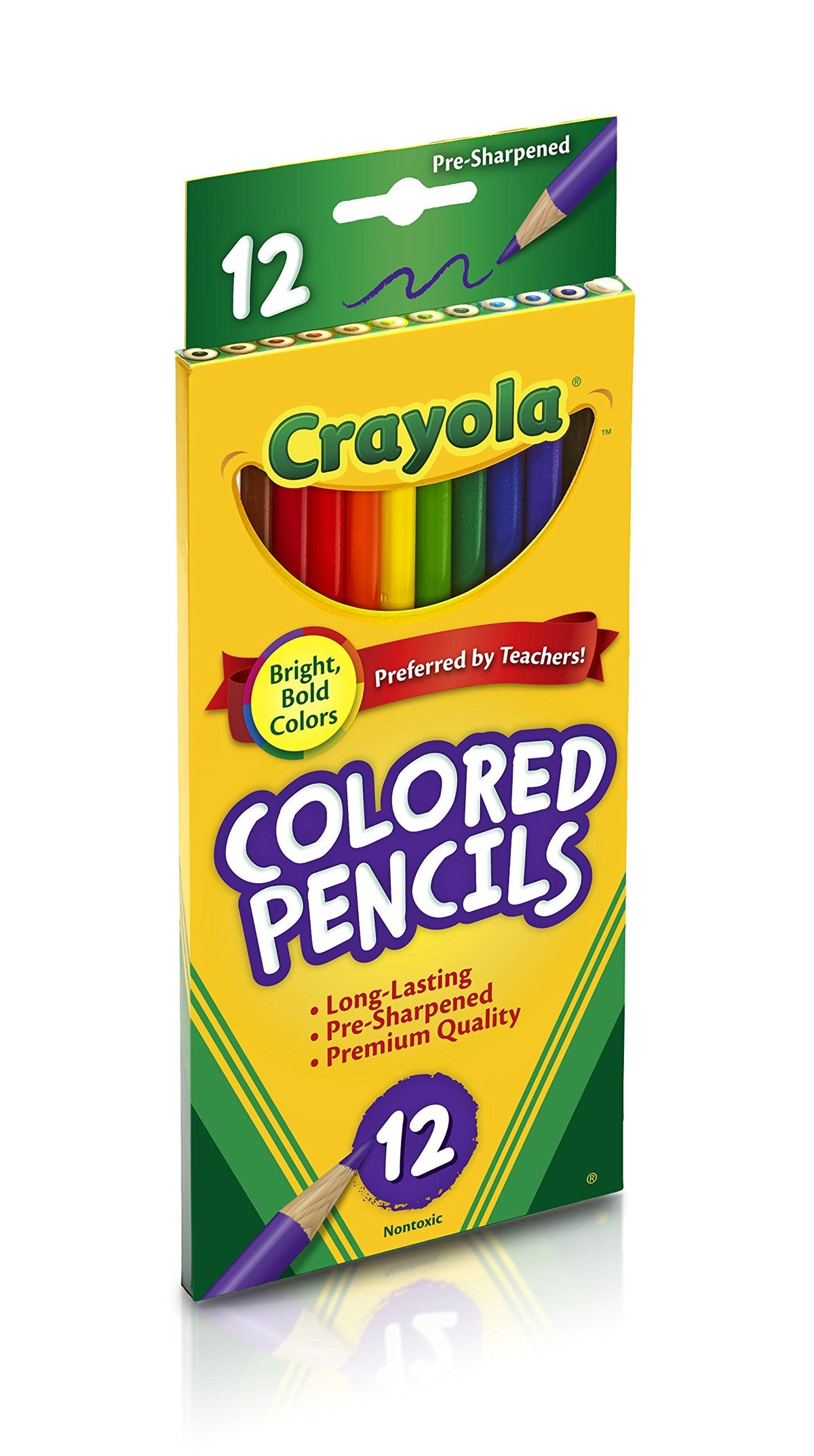 Crayola Back To School Bundle: 24 Crayons, 10 Washable Markers, 12 Pencils