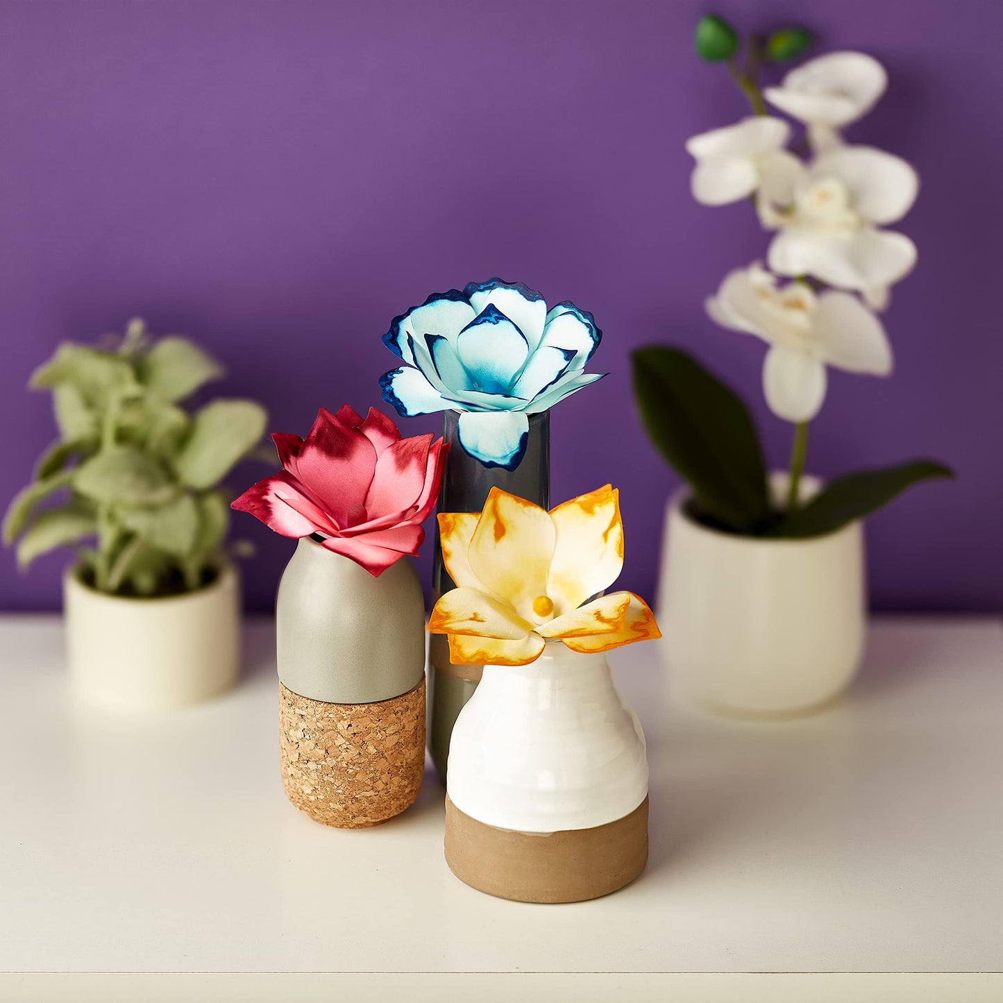 Crayola Paper Flower Science Kit: Color-Changing Flowers for Kids (Ages 7+)