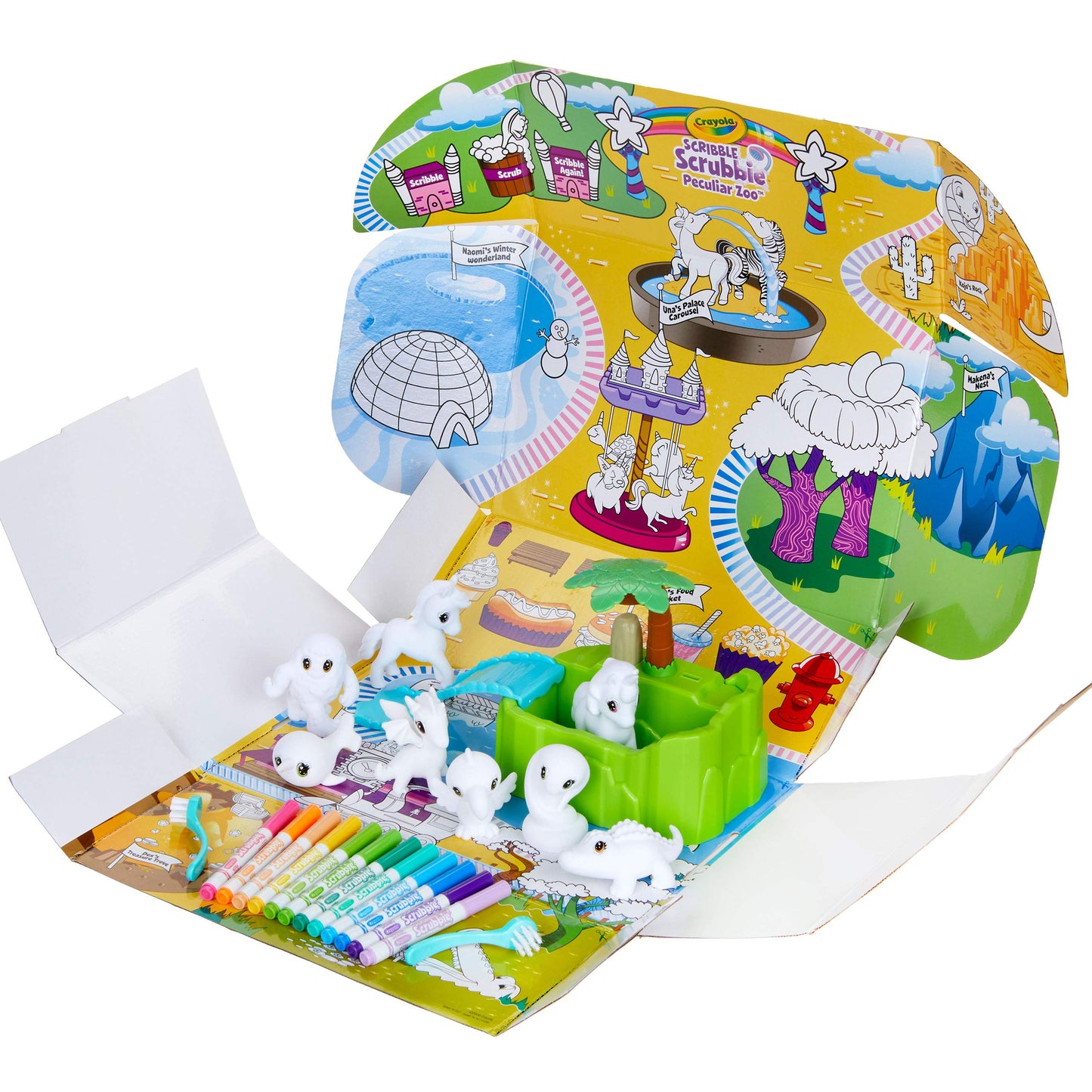 Crayola Scribble Scrubbie Peculiar Zoo – Amazon Exclusive Kids Toy (Ages 3–6)
