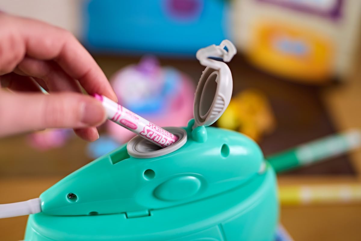 Crayola Scribble Scrubbie Pets Spray Boutique – Airbrush Art Set for Kids 3+