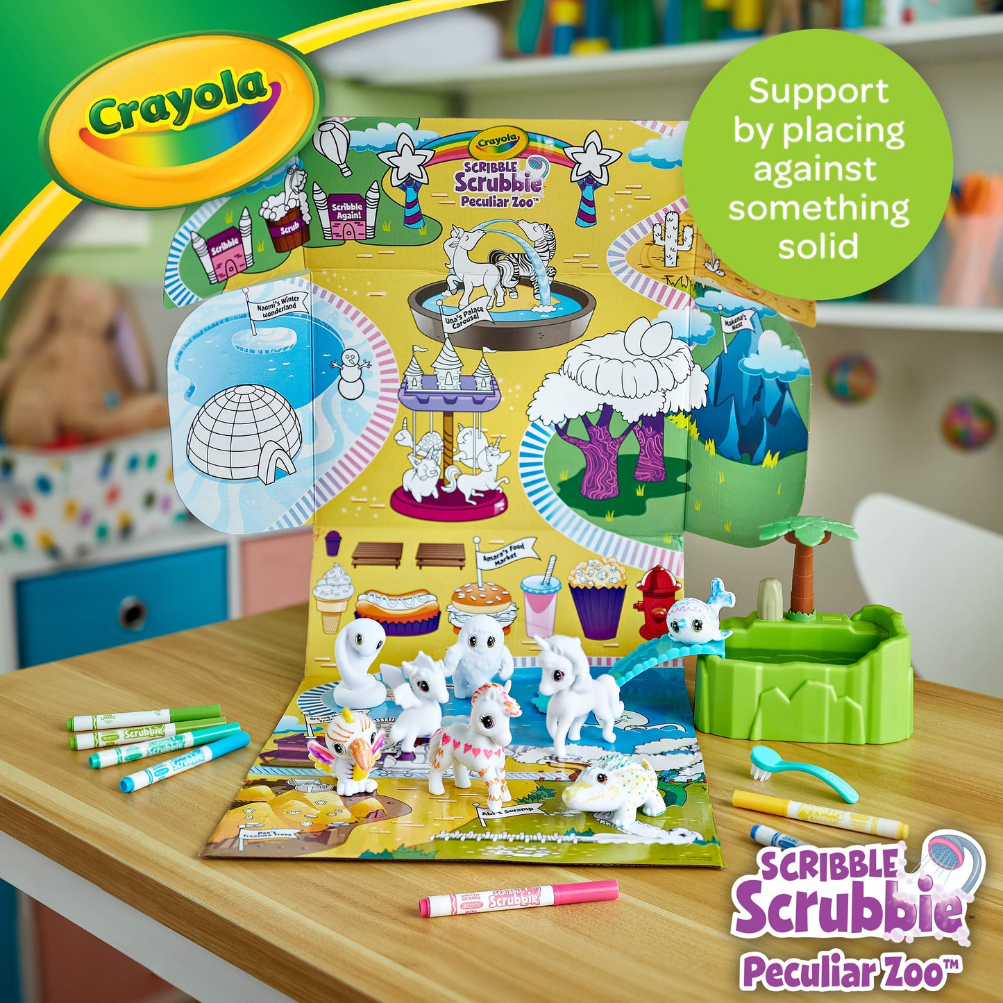 Crayola Scribble Scrubbie Peculiar Zoo – Amazon Exclusive Kids Toy (Ages 3–6)