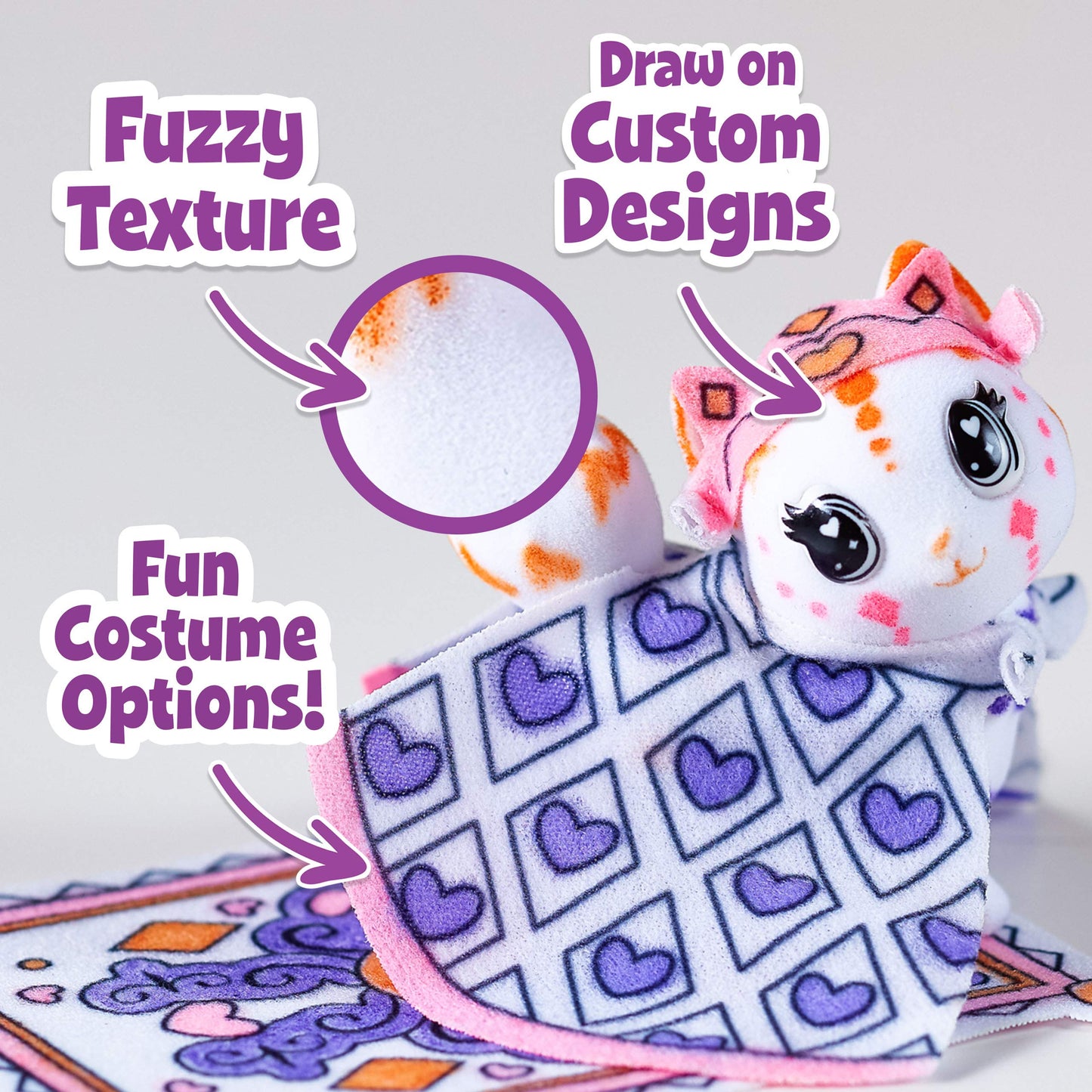 Crayola Scribble Scrubbie Pets Princess Playset – Dress Up, Color & Wash Mini Pets