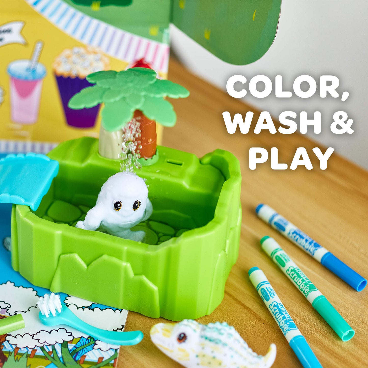 Crayola Scribble Scrubbie Peculiar Zoo – Amazon Exclusive Kids Toy (Ages 3–6)