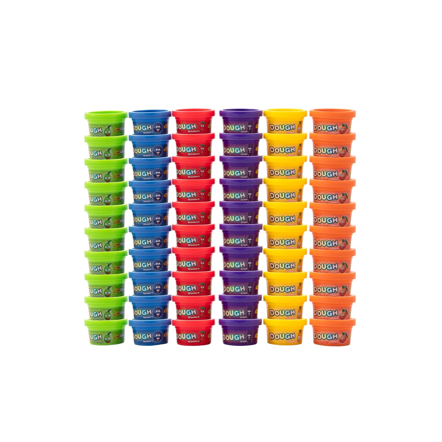 Crayola Silly Scents Dough 60-Pack 1oz Tubs – Non-Toxic, Allergen-Friendly Valentines & Party Favors