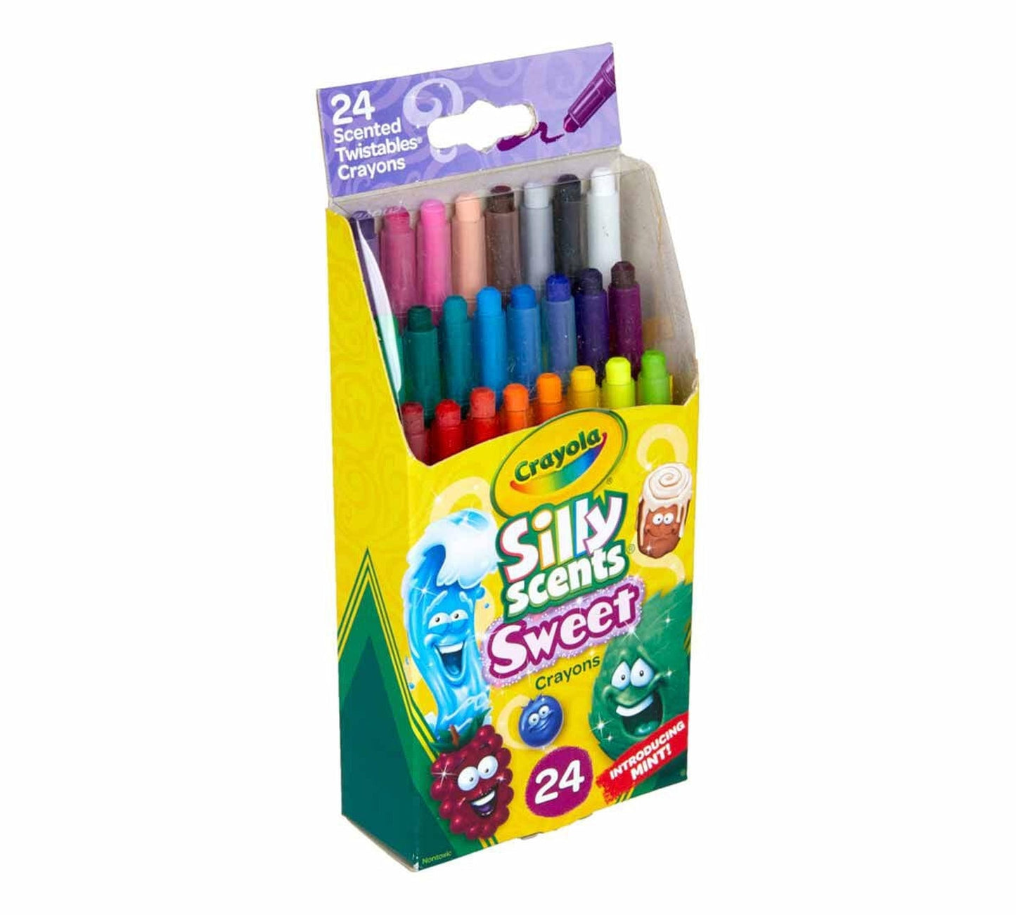 Crayola Silly Scents Twistables Crayons - 12 Count Scented Twist-Up Coloring Set