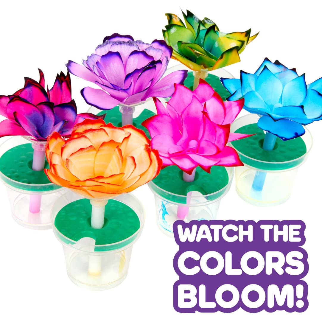 Crayola Paper Flower Science Kit: Color-Changing Flowers for Kids (Ages 7+)