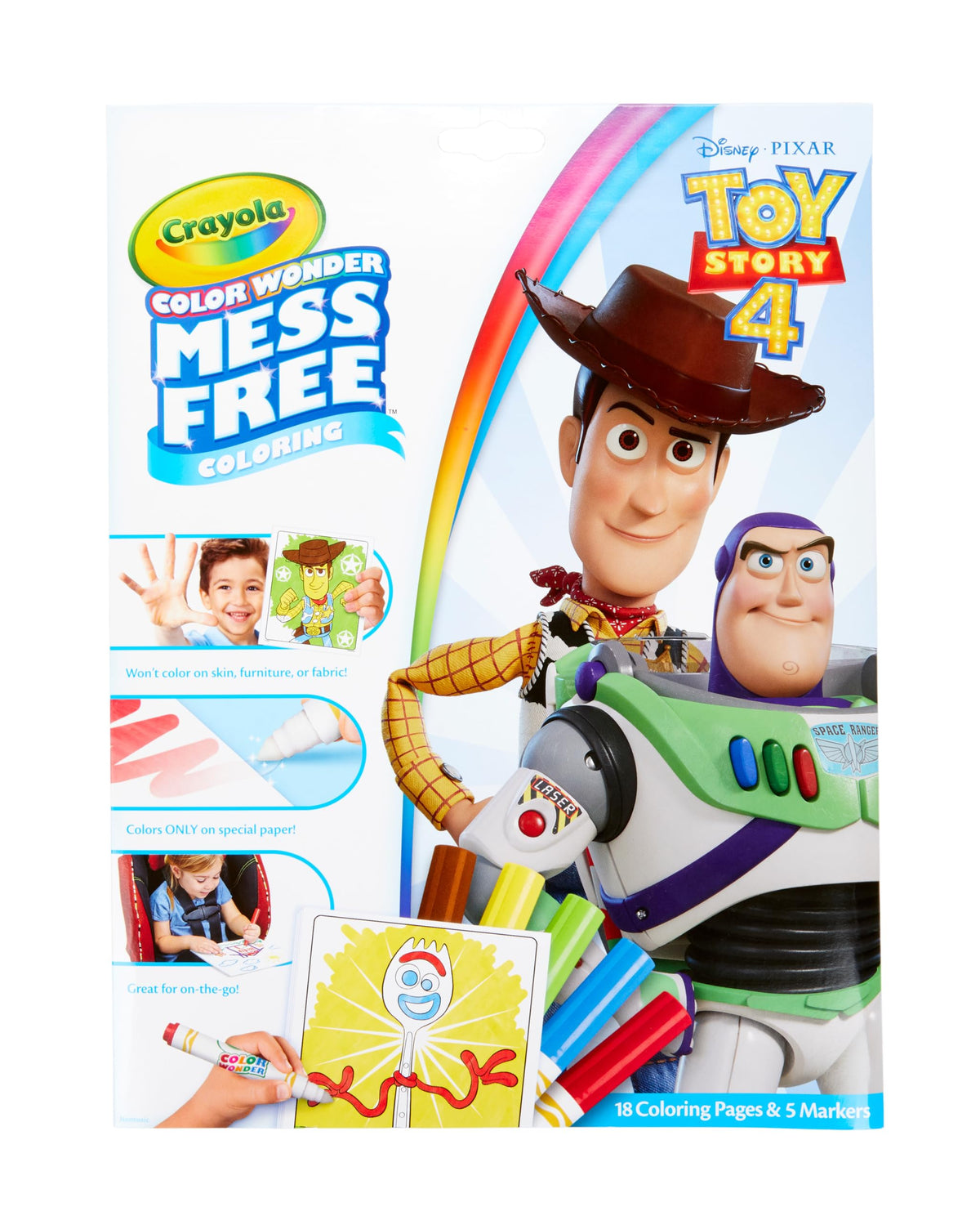 Crayola Toy Story Coloring Pages — Color Wonder Mess-Free Set for Kids 3+