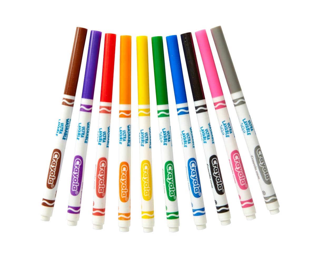 Crayola Ultra Clean Washable Markers Classpack 200ct – 10 Colors
