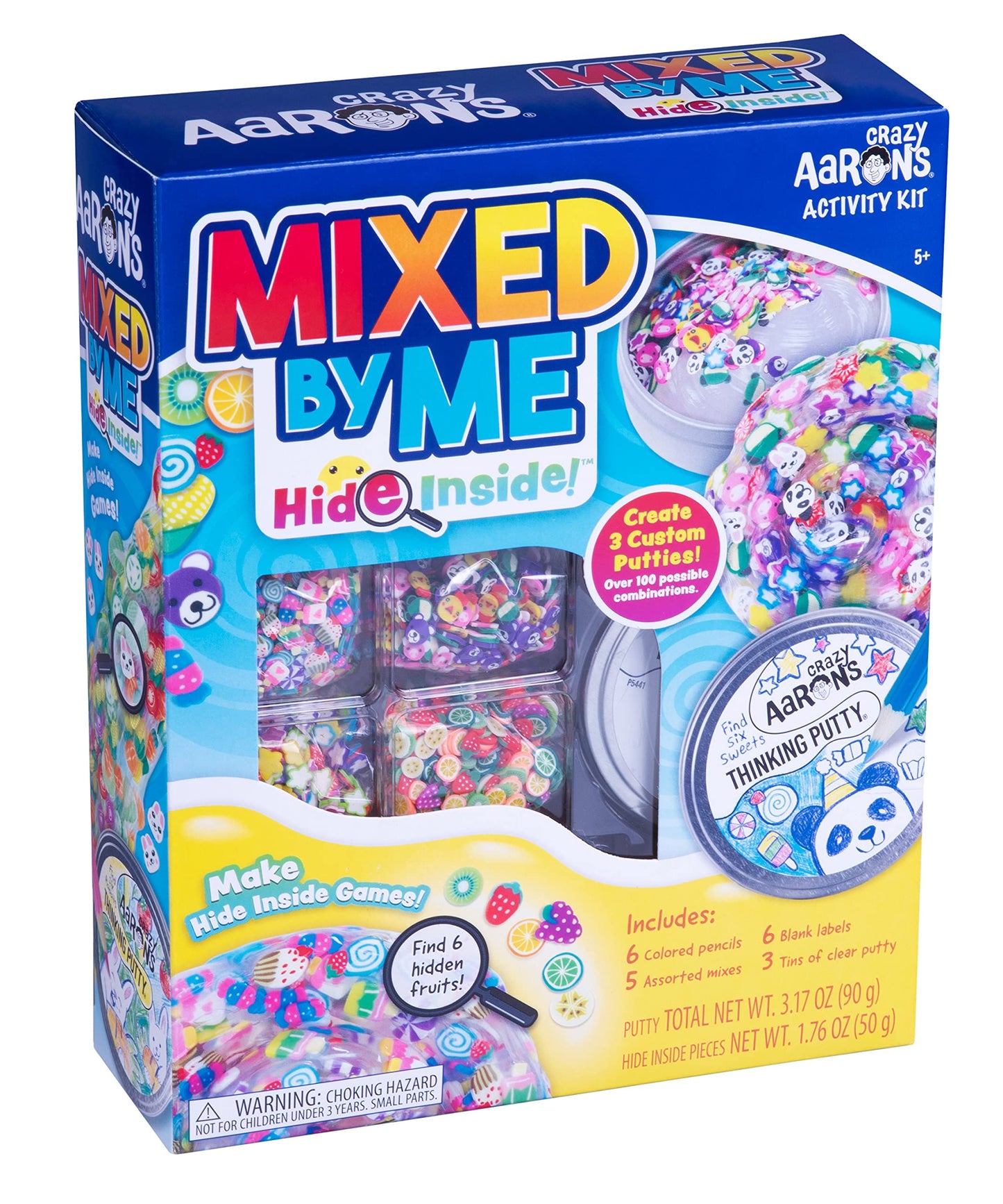 Crazy Aaron's Hide Inside! Mixed by Me Kit PK007 – Made in USA | Creative Thinking Putty Kit
