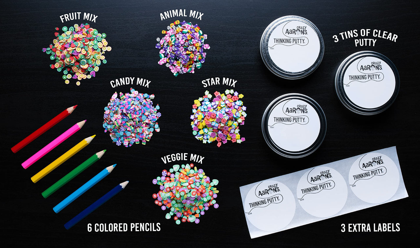 Crazy Aaron's Hide Inside! Mixed by Me Kit PK007 – Made in USA | Creative Thinking Putty Kit