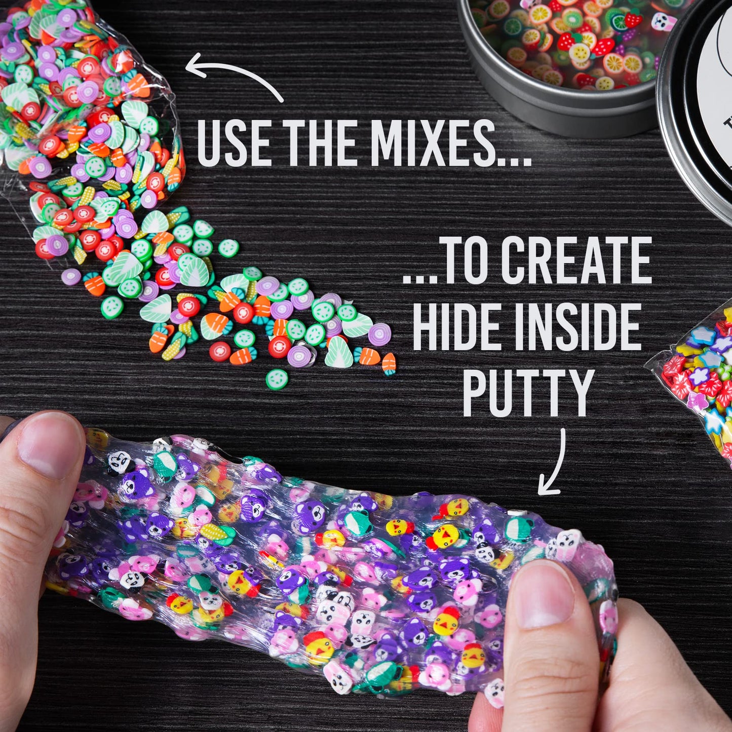 Crazy Aaron's Hide Inside! Mixed by Me Kit PK007 – Made in USA | Creative Thinking Putty Kit