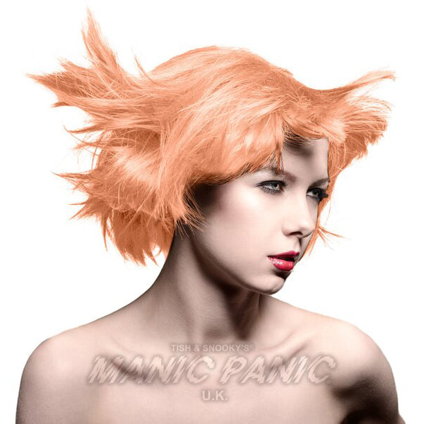 Manic Panic Semi-Permanent Hair Color Cream Dreamsicle Vibrant Conditioning Colour for Expressive Hair Styling 4oz