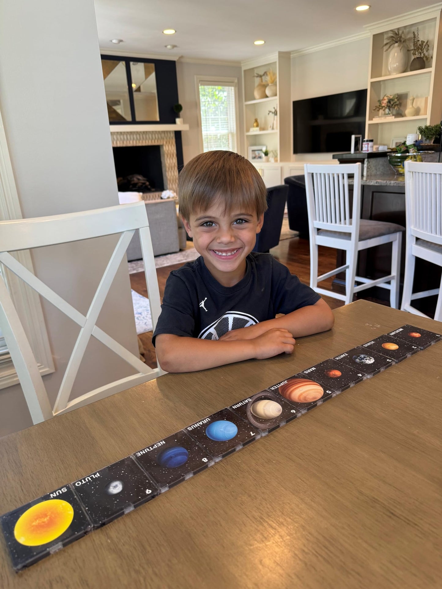 CreateOn NASA Rocketship Magnetic Tile Set | 18-Piece STEM Building Toys for Kids 3+
