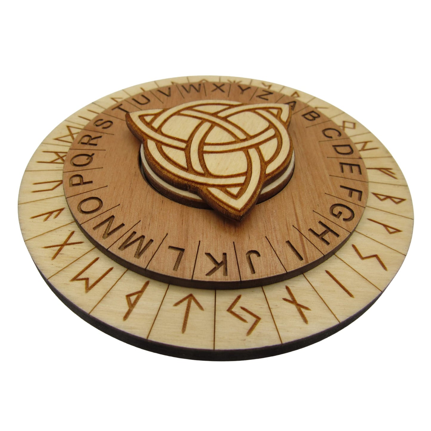 Creative Escape Rooms Runes Cipher Disk - Escape Room Decoder Prop