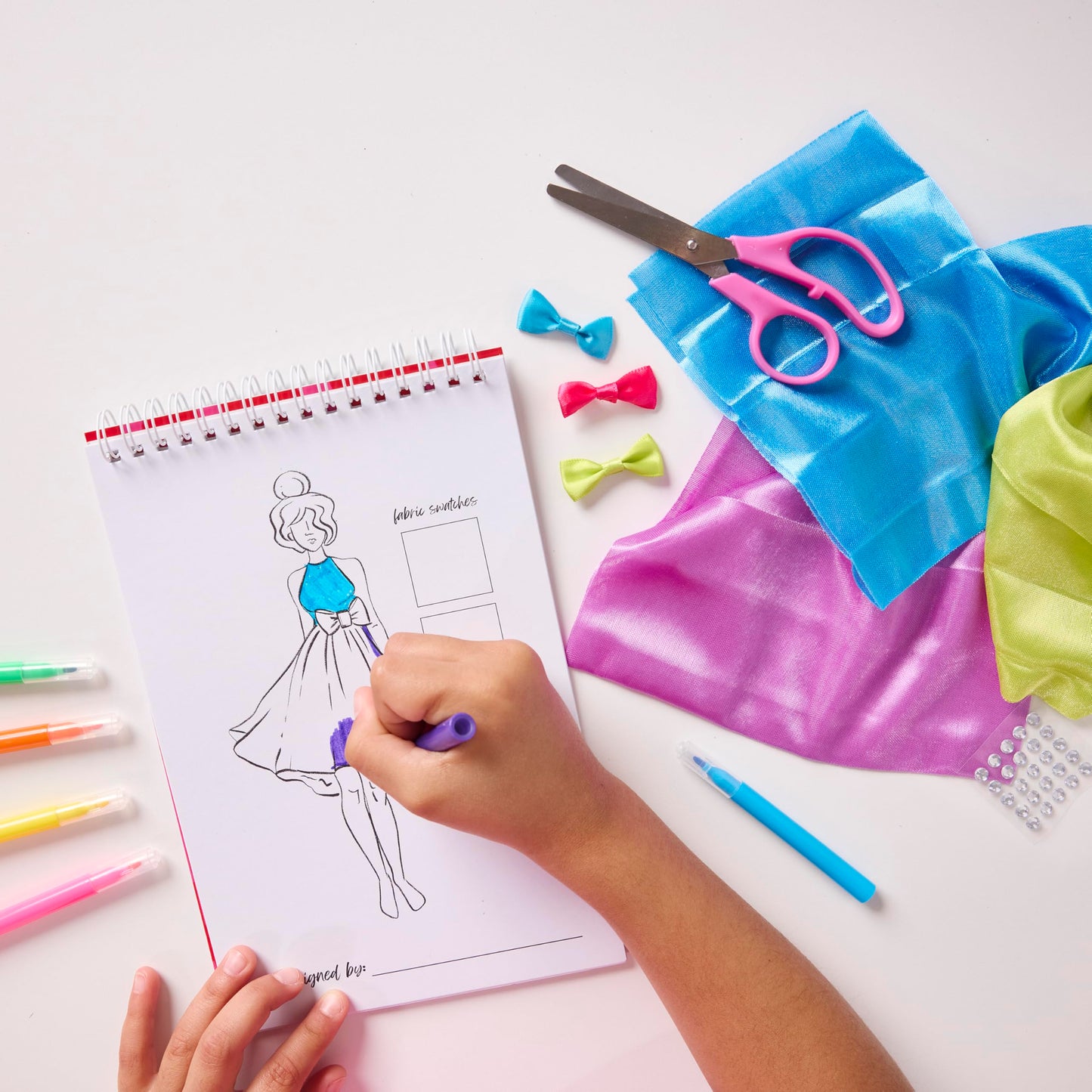 Creativity for Kids Design by You Fashion Studio — DIY Fashion Designer Kit for Girls (Ages 9+)